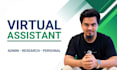 be your virtual assistant for admin and research