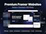 create a premium framer website with smooth animations