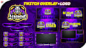design logo and professional twitch overlay package