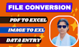 convert pdf to word data entry image to excel convert scan image to word copy
