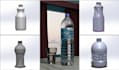 create any 3d bottle design