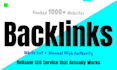do off page SEO and build backlinks on quality websites