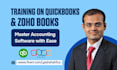 provide training or consultancy on quick books or zoho books