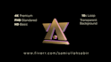 do 360 3d rotating logo animation spin gif perfect loop