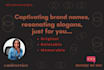 create captivating brand or business names and slogans