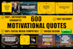 make 150 inspirational images quotes for any social media
