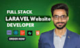 create laravel website as backend PHP laravel developer
