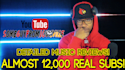 upload a real reaction video of your music to my almost 12,000 music subscribers