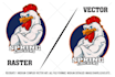 recreate vector, redraw or trace your logo and images