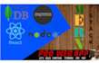 develop mern stack node, react, mongodb, express js web applications