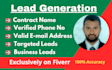do b2b lead generation and data collection for your targeted business