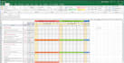 design an excel spreadsheet to ensure convenience