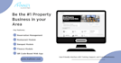 setup property management system, incl channel manager for hotel, airbnb  etc