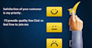 provide quality live chat support