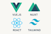 fix reactjs, nuxtjs, vuejs, javascript, jquery, css, tailwind cs