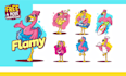 design cute cartoon logo, mascot and character variations for your brand
