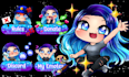 draw cute custome twitch chibi badge panel for  you