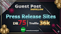 provide blog post on my high DR press release sites