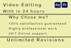 do professional video editing, youtube, real estate, travel video editing