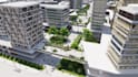render and model architecture site, master plan, urban and landscape design