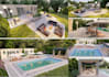 design your landscape or outdoor environment, 3d modeling, image rendering