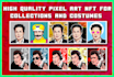 create the best selling high quality pixel art nft for you