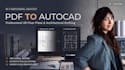 convert your PDF to professional autocad 2d floor plans