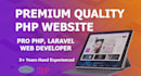 be your php laravel web developer to design and develop web application