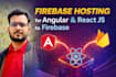 deploy angular or react web app on firebase hosting