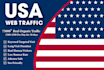drive real organic USA web traffic