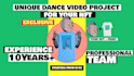 create unique style of crypto or nft character promo video