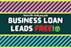 sell business loan leads free