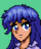 create custom retro anime style pixel art portraits