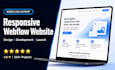 design a responsive webflow website for your business
