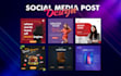 do social media post, banner, cover, thumbnail design