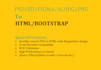 convert psd, pdf to html, responsive bootstrap