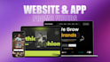 create an amazing website or app promo video