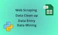 collect, clean, and organise data from any website using web scrapping