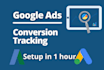 setup and fix google ads adwords conversion tracking