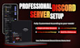 design and setup discord server for gaming, fivem, dayz, crypto discord server
