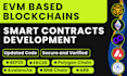 create erc20 bep20 token on the blockchain