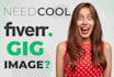 design cool fiverr gig image
