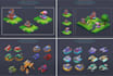 create 2d game art and mobile game assets