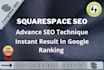 do advanced SEO for wordpress, wix, squarespace, shopify, and weebly website