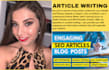 create SEO article, blog, product description, post and website content for you