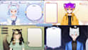design anime or vtuber twitch, youtube stream overlays