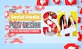 design social media posters ads for instagram etsy, amazon