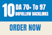 create 5 dofollow backlinks da 70 to 97 guest posts
