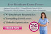 write ats optimized nursing, pharmacy resume, CV, cover letter, linkedin