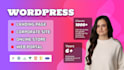 develop a site on wordpress